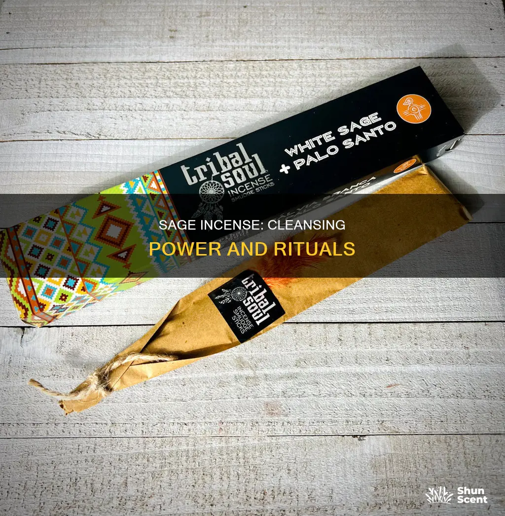 does sage incense cleanse