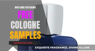 Free Cologne Samples: Saks 5th Avenue's Offer