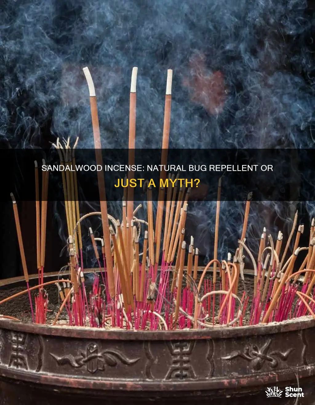 does sandalwood incense repel bugs