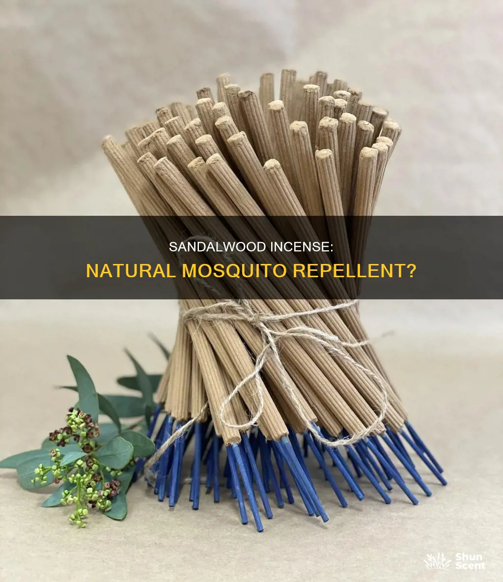 does sandalwood incense repel mosquitoes