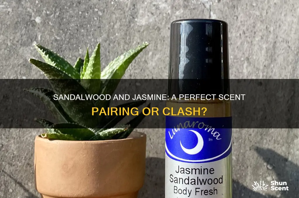 does sandalwood scent go with jasmine scent