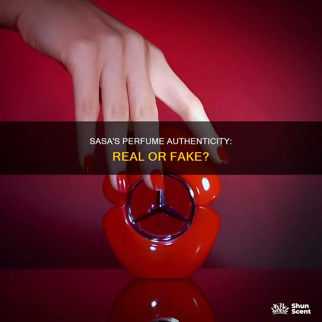 does sasa sell fake perfume