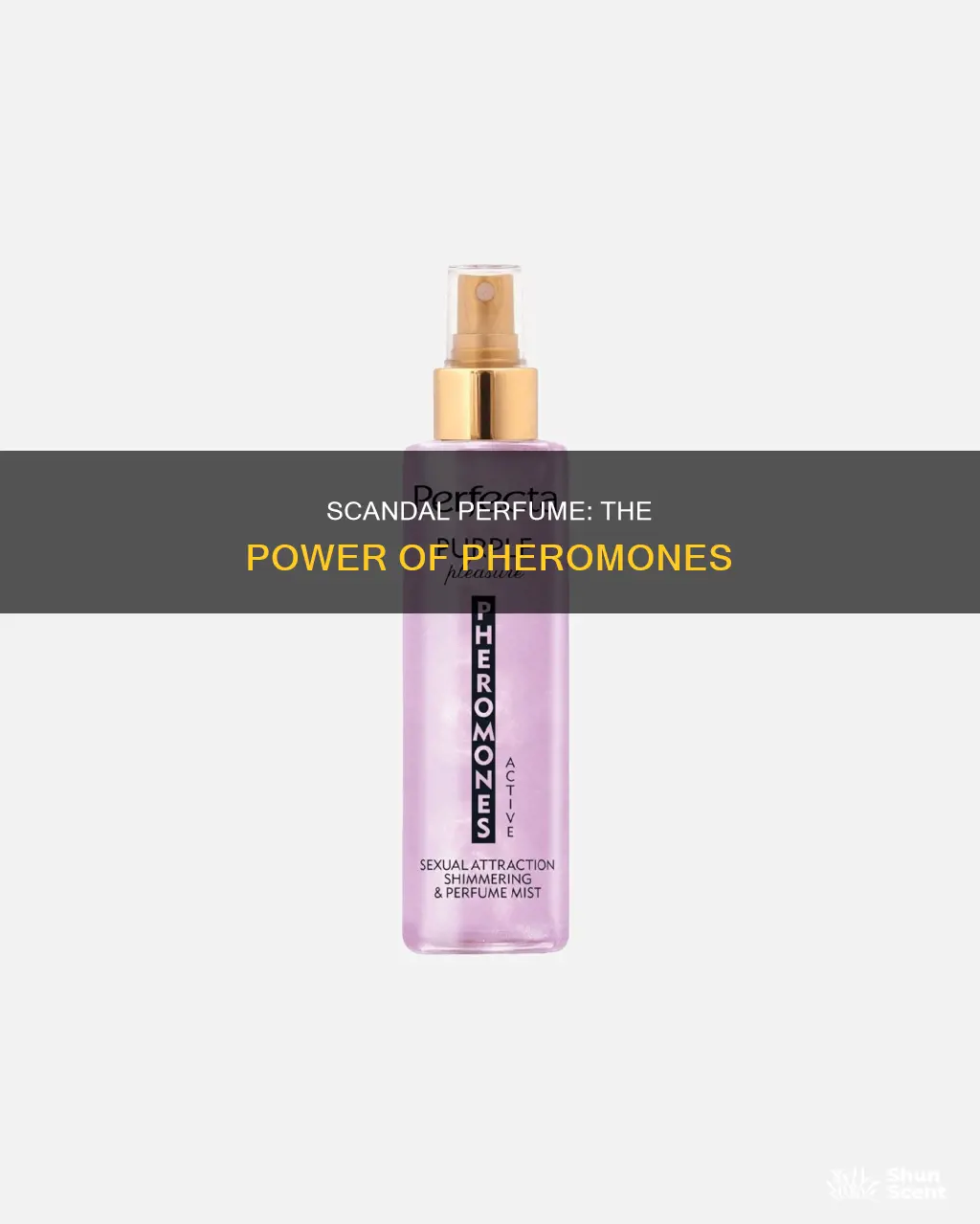 does scandal perfume have pheromones