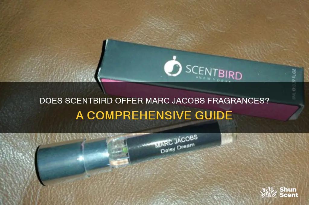 does scent bird have marc jacobs