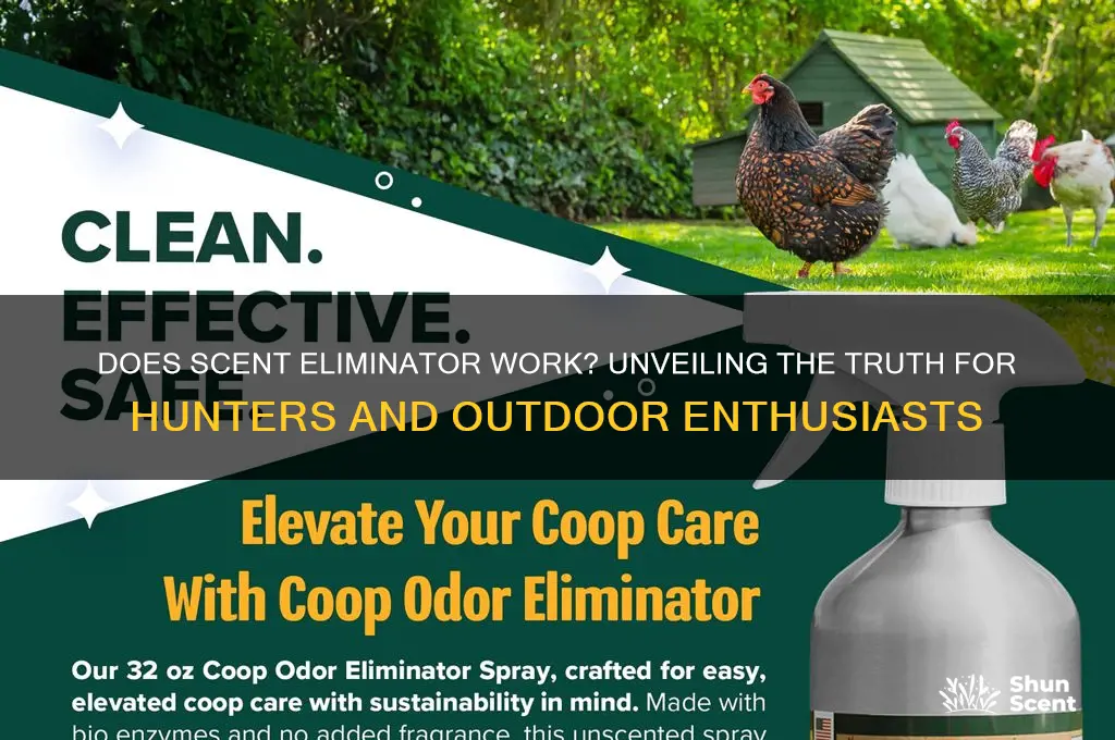 does scent eliminator work