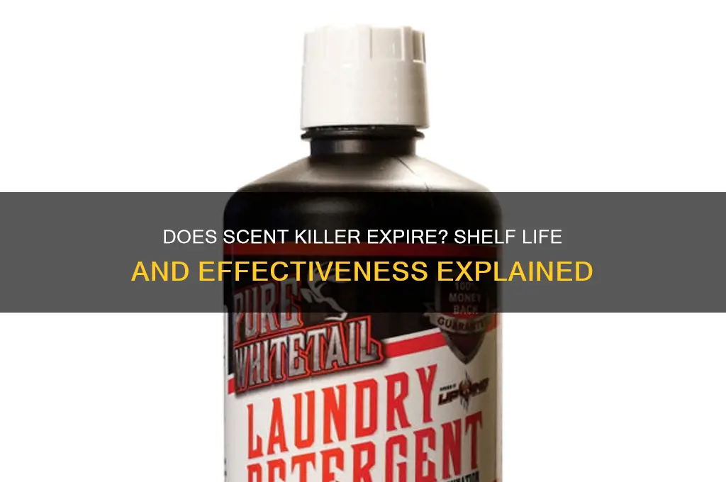 does scent killer expire