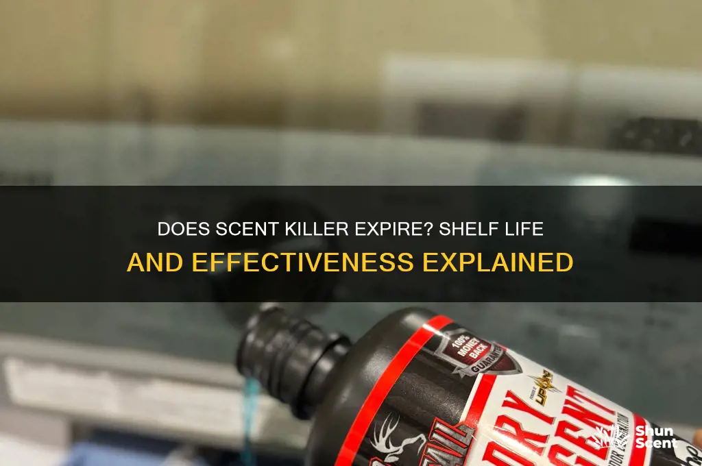 does scent killer go bad