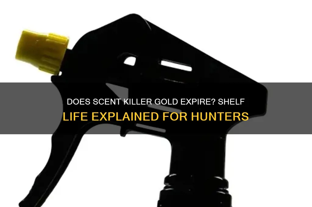does scent killer gold have an expiration date