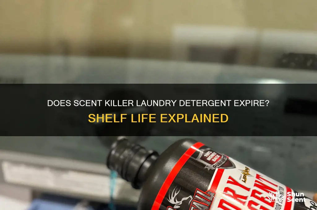 does scent killer laundry detergent go bad