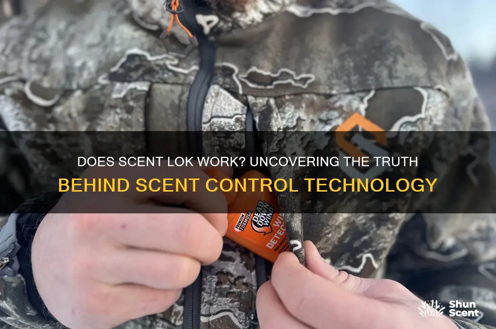 does scent lok work