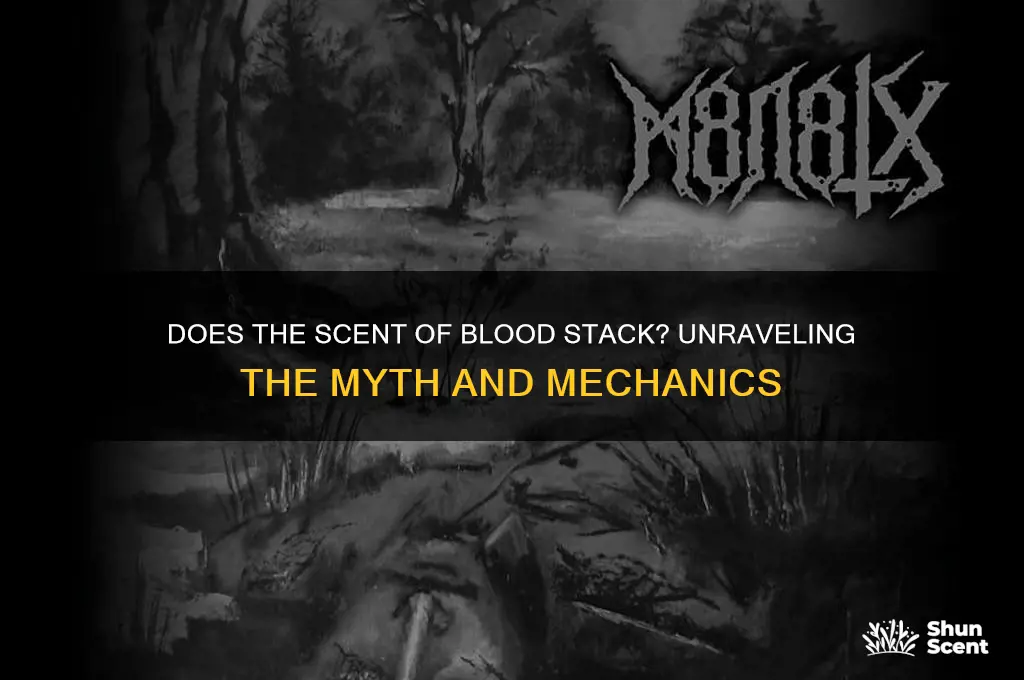 does scent of blood stack