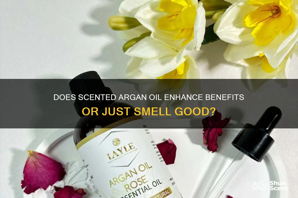 does scented argan oil