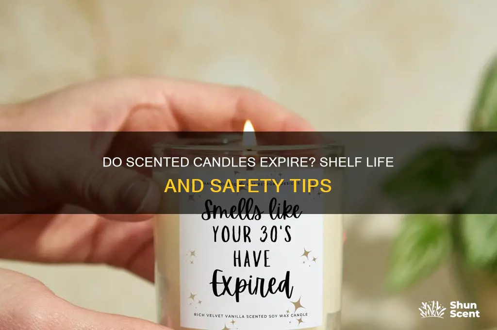 does scented candle expire