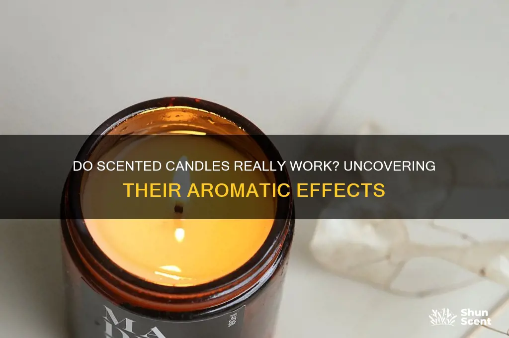 does scented candles work