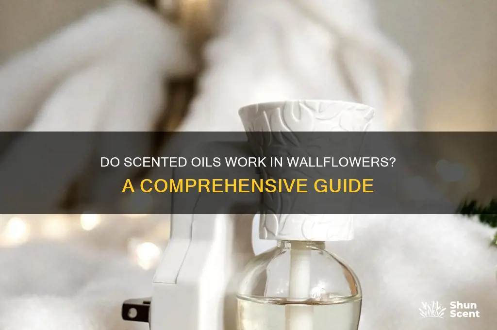 does scented oil work in wallflower