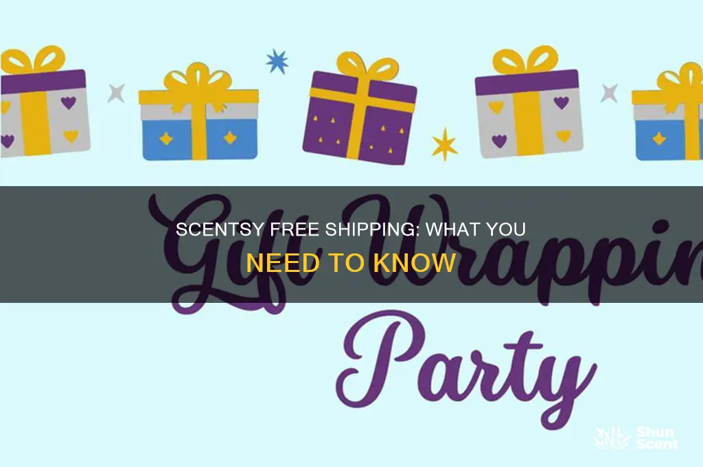 does scentsy have free shipping