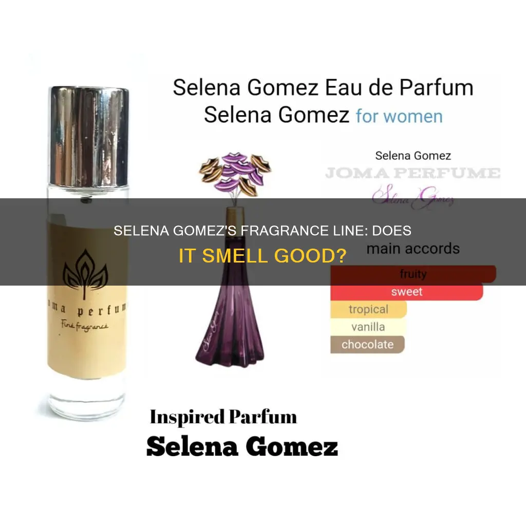 does selena gomez have a perfume