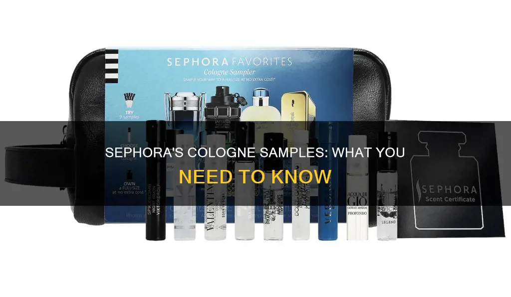 does sephora do cologne samples