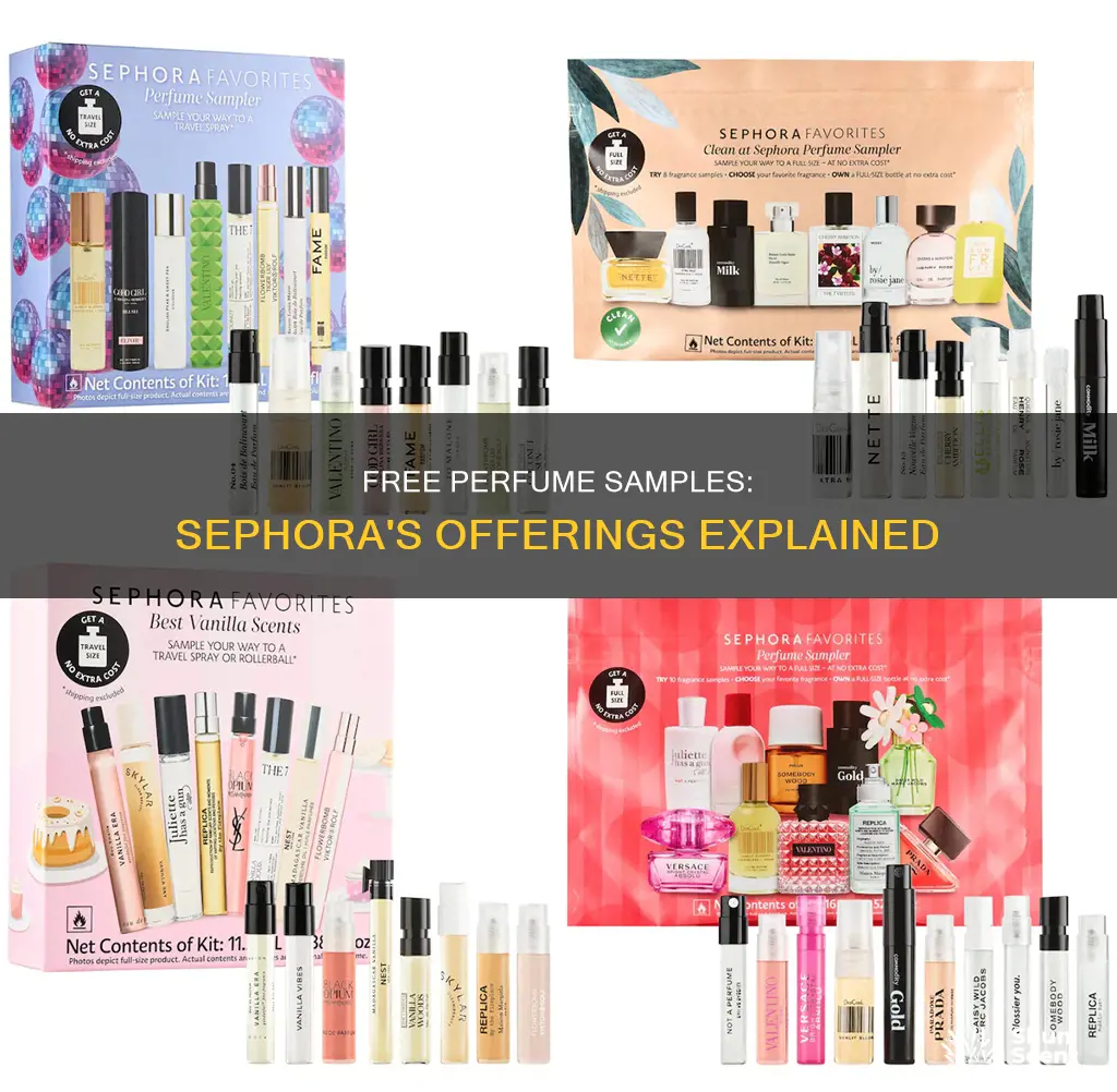does sephora do free perfume samples