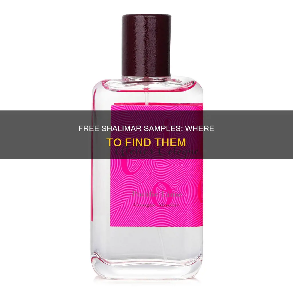 does sephora give perfume samples of shalimar