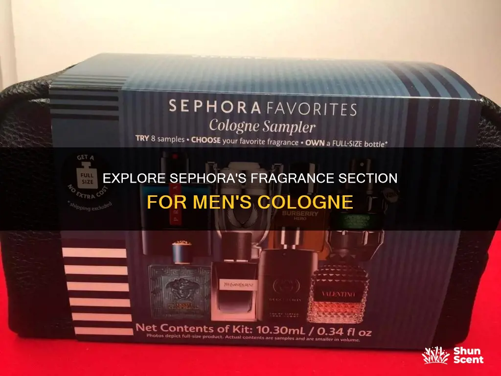 does sephora have cologne