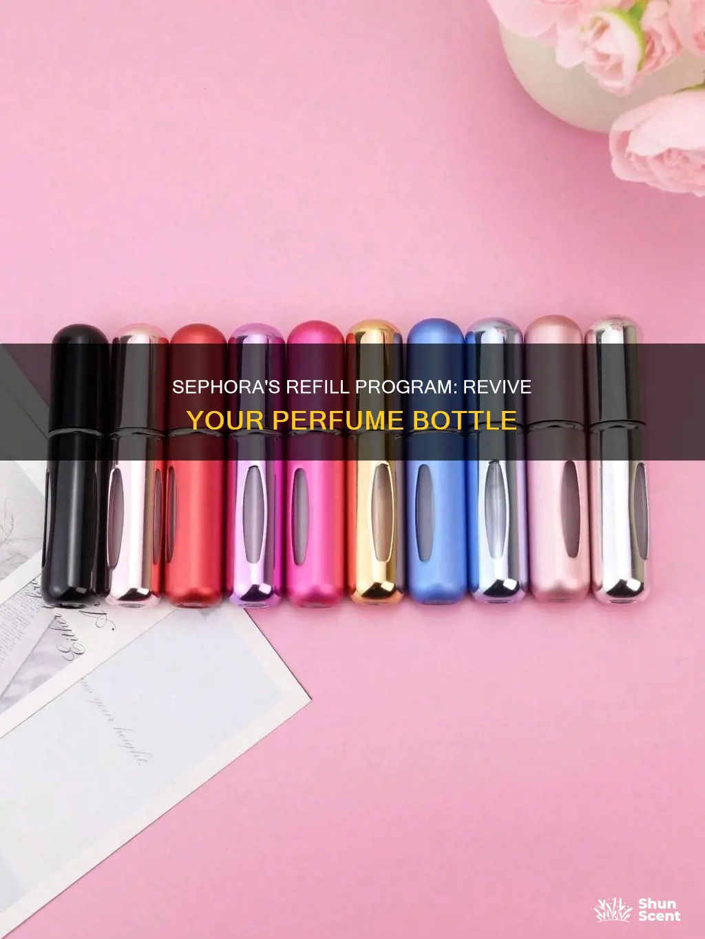 does sephora refill empty perfume bottles