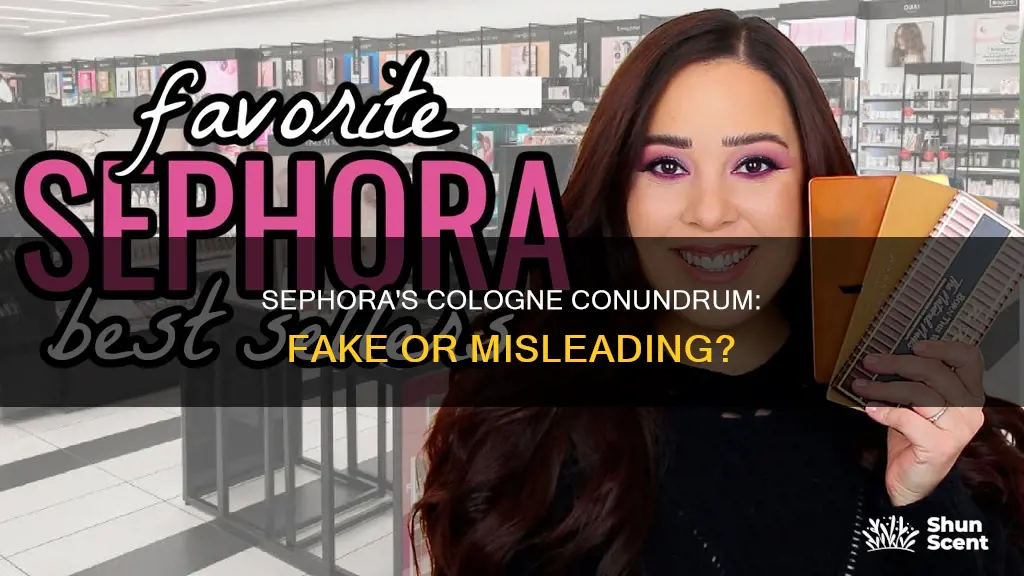 does sephora sell fake cologne