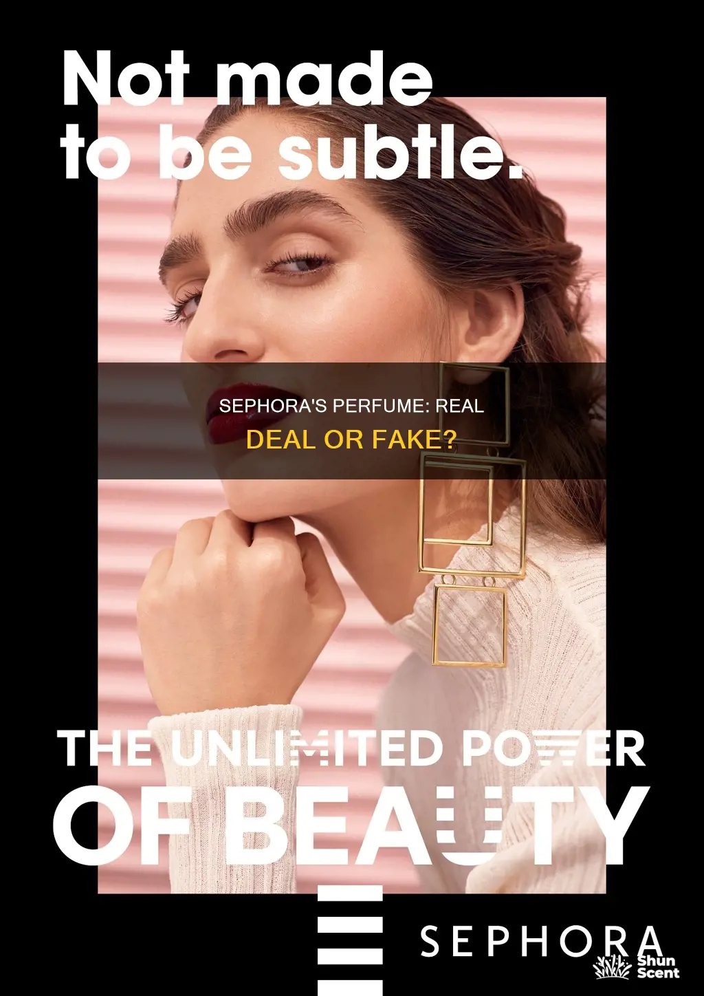 does sephora sell fake perfume