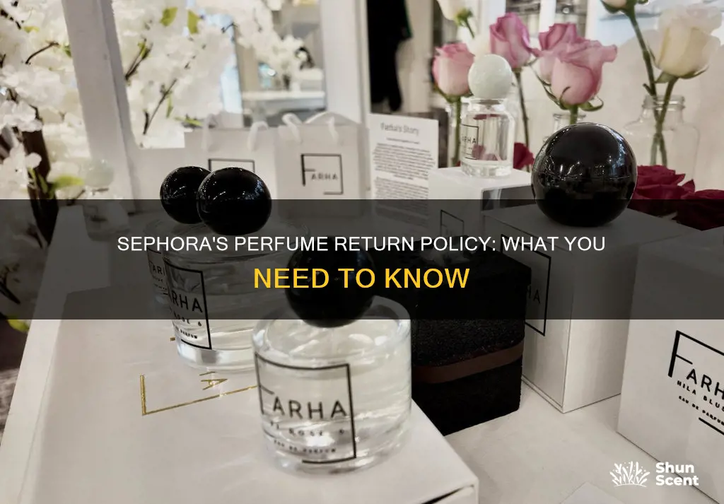 does sephora take back perfume
