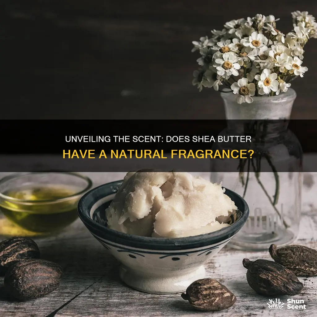 does shea butter have fragrance