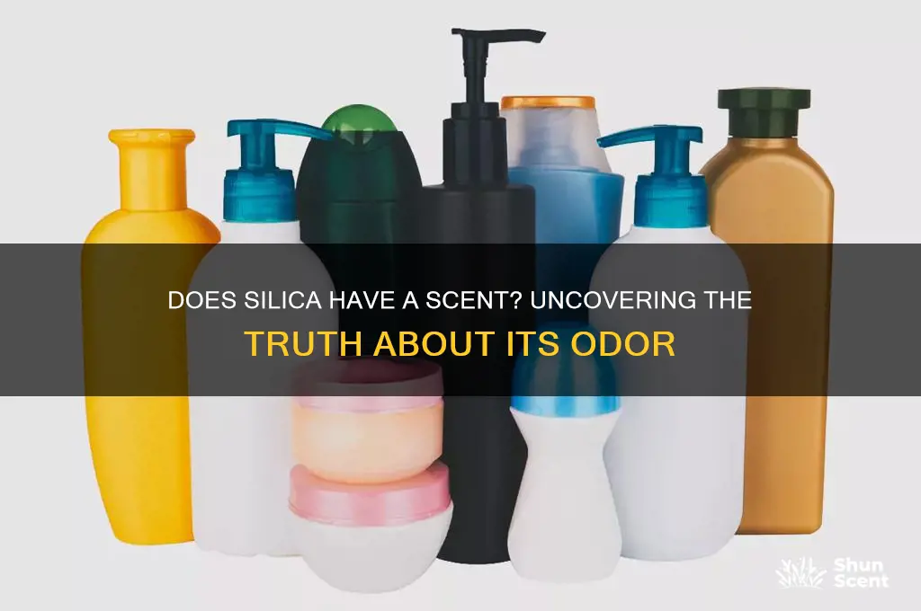 does silica have a scent