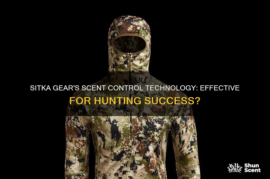 does sitka gear have scent control