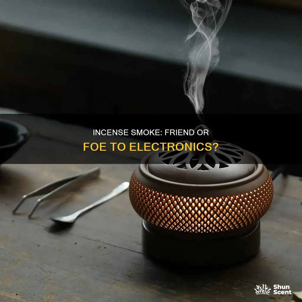 does smoke from incense hurt electronics