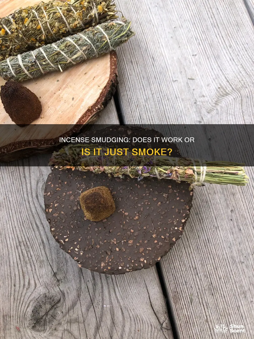 does smudging with incense work