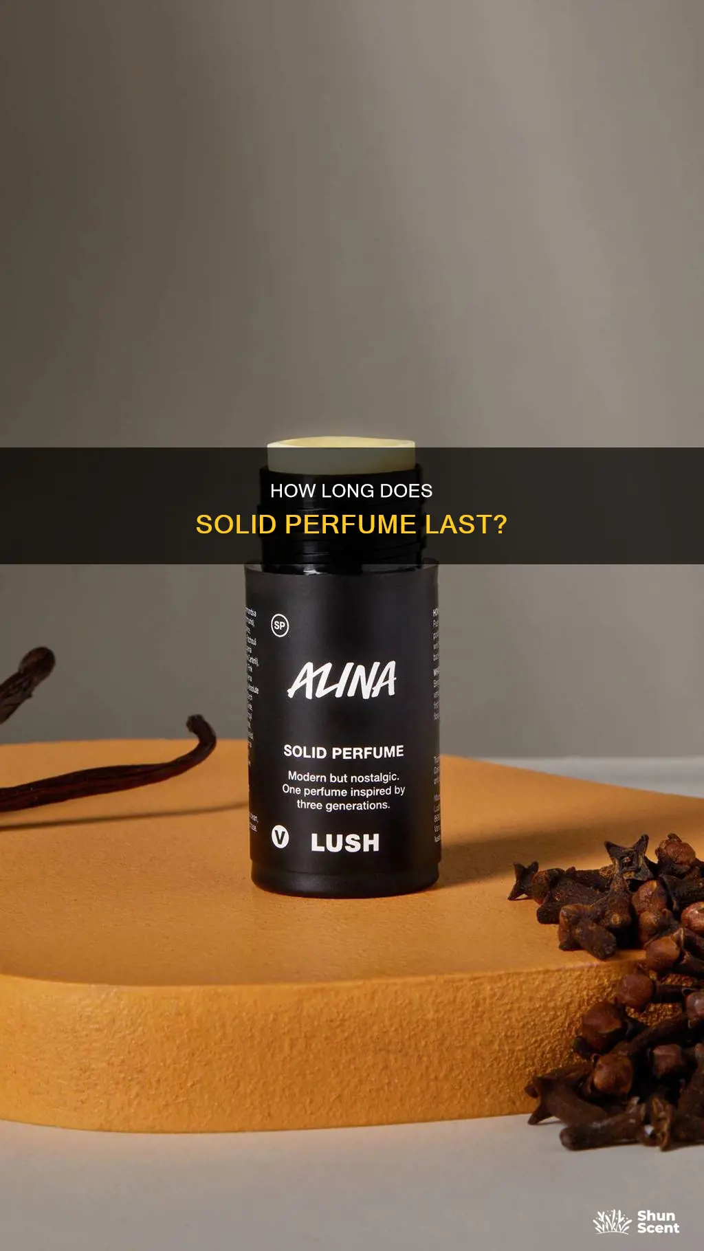 does solid perfume last longer
