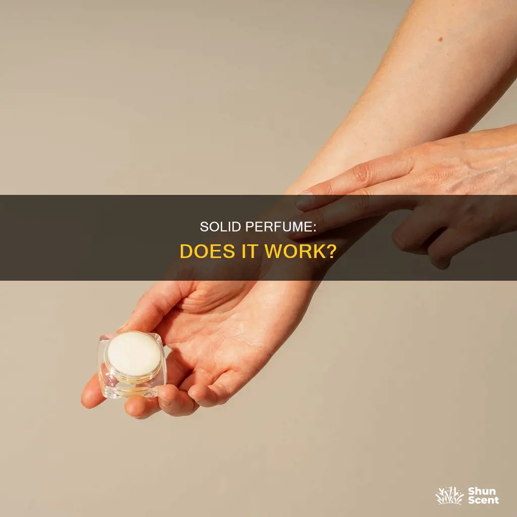 does solid perfume work