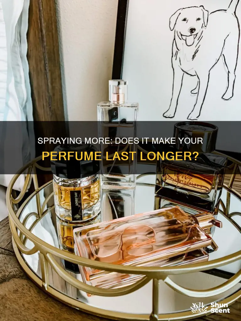 does spraying more perfume make it last longer