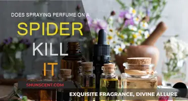Spraying Perfume on Spiders: An Effective Killing Method?