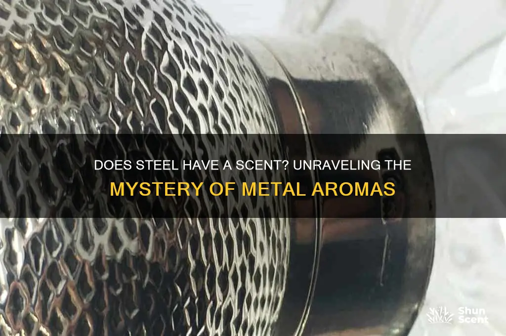 does steel have a scent