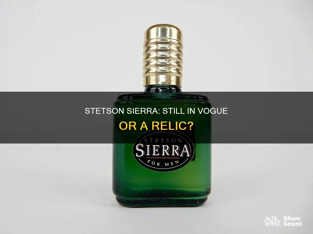 does stetson still make sierra cologne