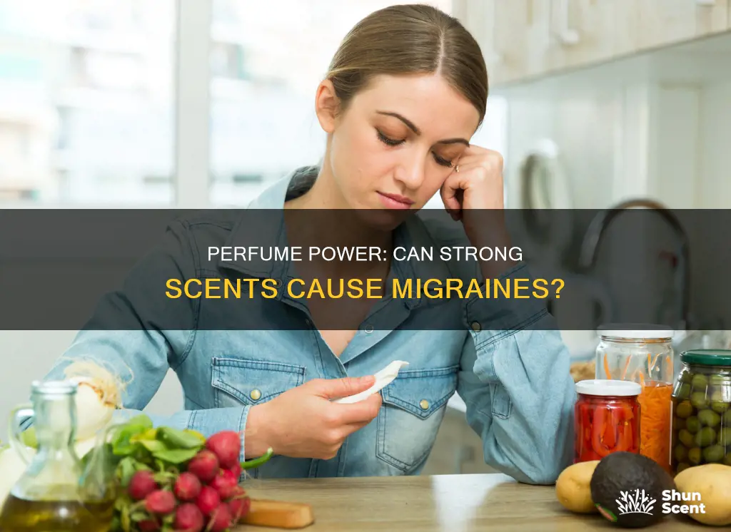 does strong perfume cause migraines