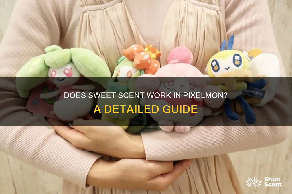 does sweet scent work in pixelmon