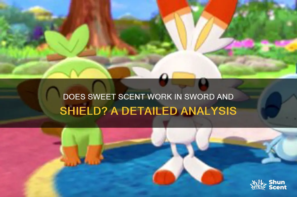 does sweet scent work in sword and shield