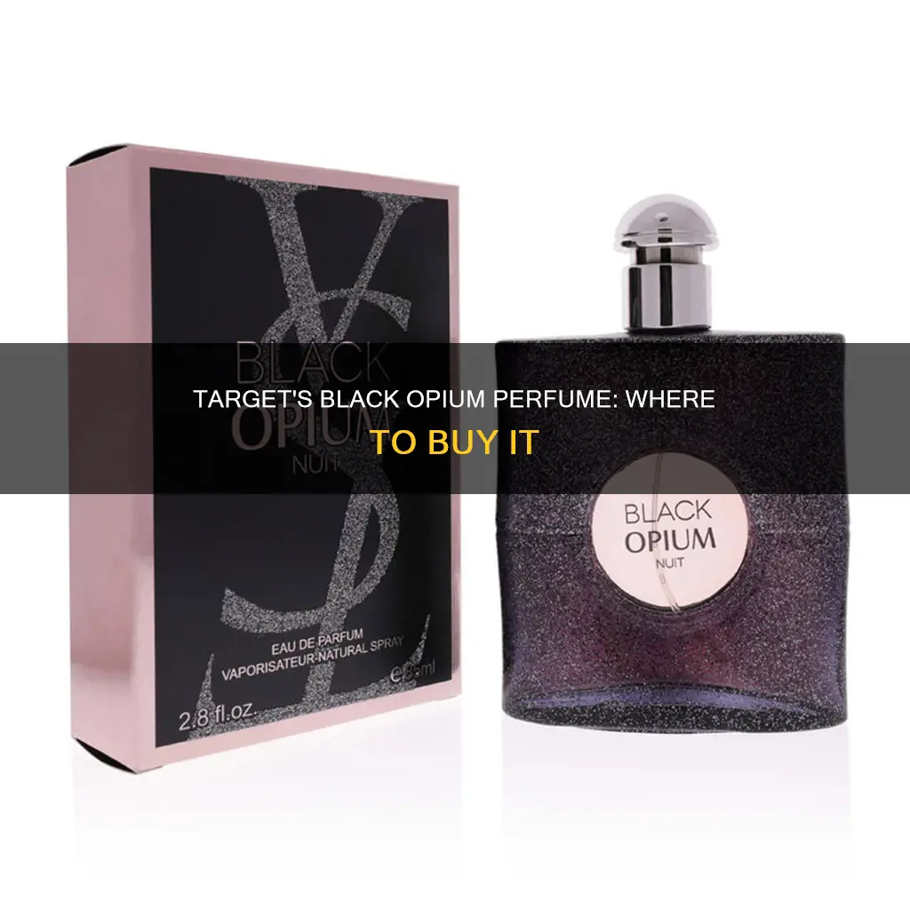 does target sell black opium perfume