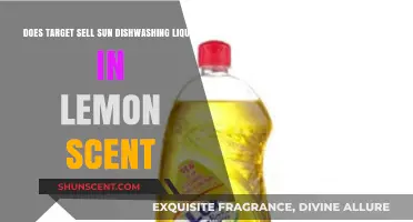 Does Target Stock Sun Dishwashing Liquid in Lemon Scent?