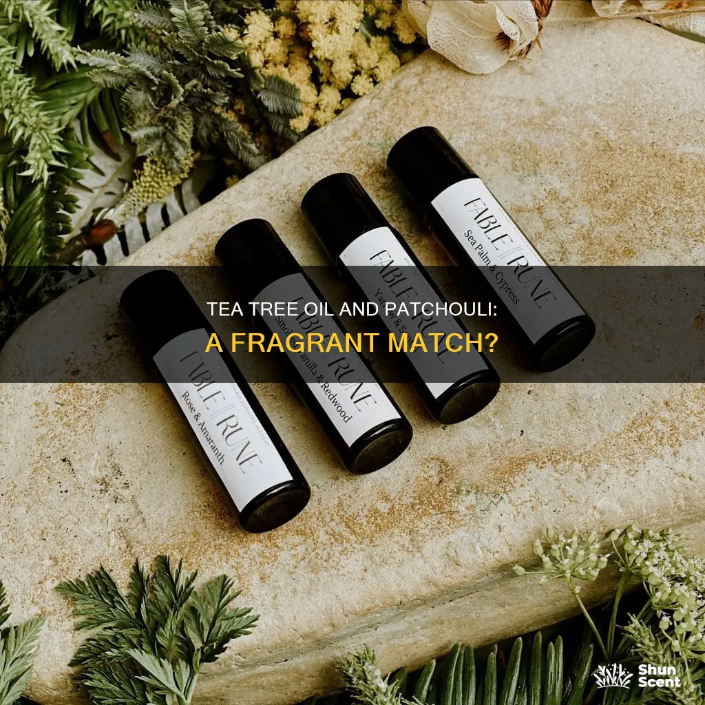 does tea tree oil and patchouli goes together for perfumes