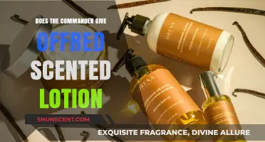 Does the Commander Gift Offred Scented Lotion in The Handmaid's Tale?