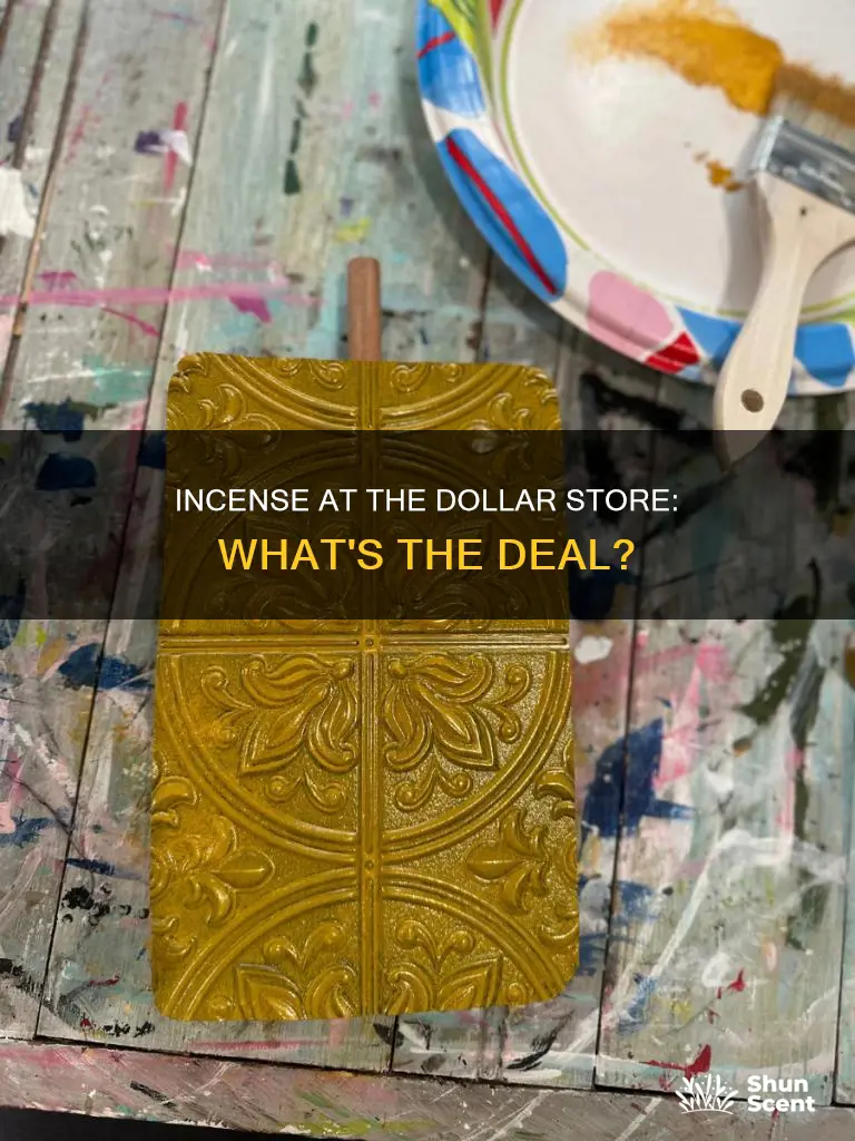 does the dollar store sell incense
