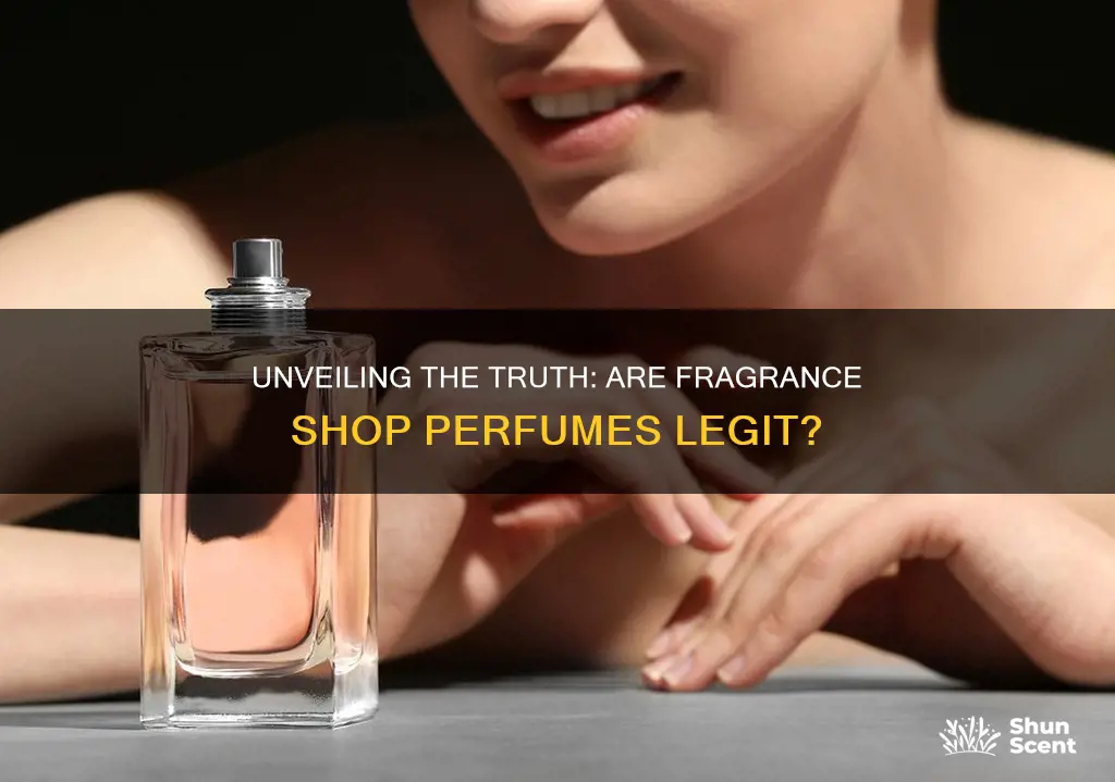 does the fragrance shop sell genuine perfume