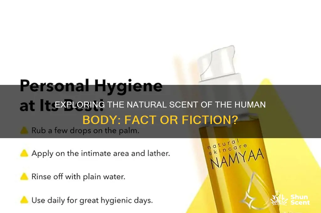 does the human body have a natural scent